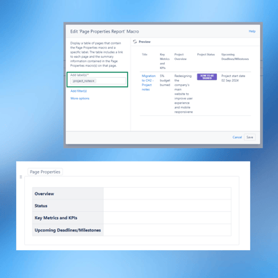 How to set up Confluence to manage multiple projects