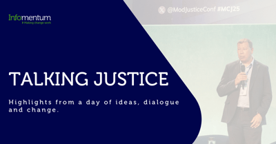 Talking Justice. Highlights from a day of ideas, dialogue and change.